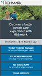 Mobile Screenshot of discoverhighmark.com